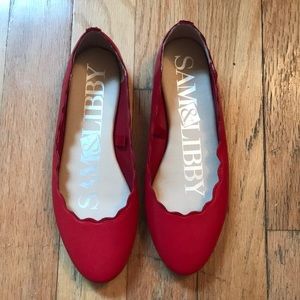 Sam & Libby Red Flats